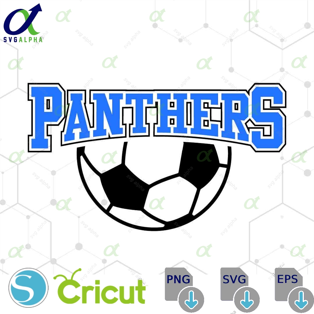 Panthers Soccer Svg Png Soccer Svg Sports Svg Panthers Svg Soccer Shirt Sublimation Designs Png Dxf Jpg Eps